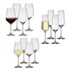 Villeroy & Boch Voice Basic Glas Wein-und Sektgläser 12er Set 25