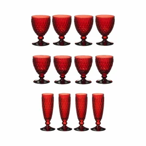 Villeroy & Boch Boston Coloured Wein- & Sektgläser 12er Set Grün 13
