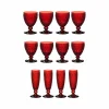 Villeroy & Boch Boston Coloured Wein- & Sektgläser 12er Set Rot 23