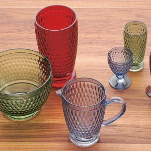Villeroy & Boch Boston Coloured Sektschale 398 Ml Rot 4er Set 19
