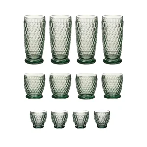 Villeroy & Boch Boston Coloured Wein- & Longdrinkgläser 12er Set Rosa 15