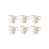 Villeroy & Boch Manufacture Rock Kaffeetasse Weiß 150 Ml 6er Set 23