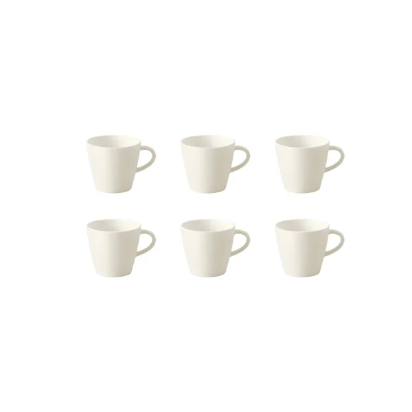 Villeroy & Boch Manufacture Rock Espressotasse Mit Untertasse Weiß 6