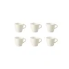 Villeroy & Boch Manufacture Rock Espressotasse Weiß 60 Ml 6er Set 25