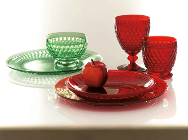 Villeroy & Boch Boston Coloured Wein- & Sektgläser 12er Set Rot 8