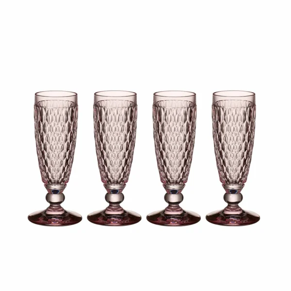 Villeroy & Boch Boston Coloured Sektglas 145 Ml Blau 4er Set 6