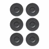 Villeroy & Boch Manufacture Rock Kaffeeuntertasse Schwarz Ø 15,4 Cm 6er Set 23