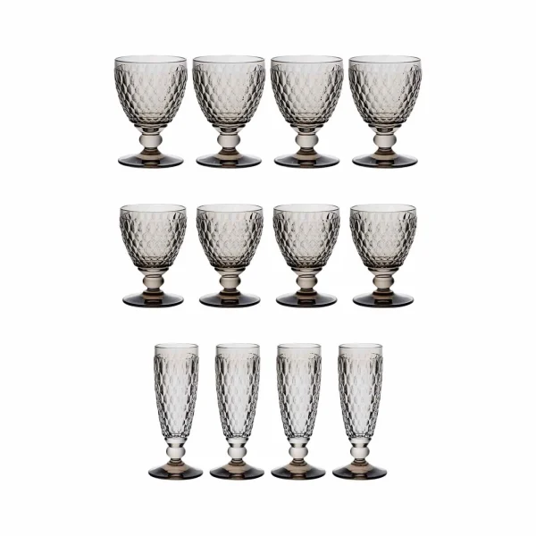 Villeroy & Boch Boston Coloured Wein- & Sektgläser 12er Set Grün 3