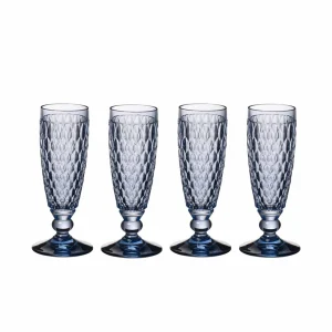 Villeroy & Boch Boston Coloured Sektglas 145 Ml Grün 4er Set 17