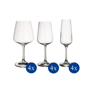 Villeroy & Boch Ovid Sektglas Set 4tlg. Je 22,8cm 250ml 17