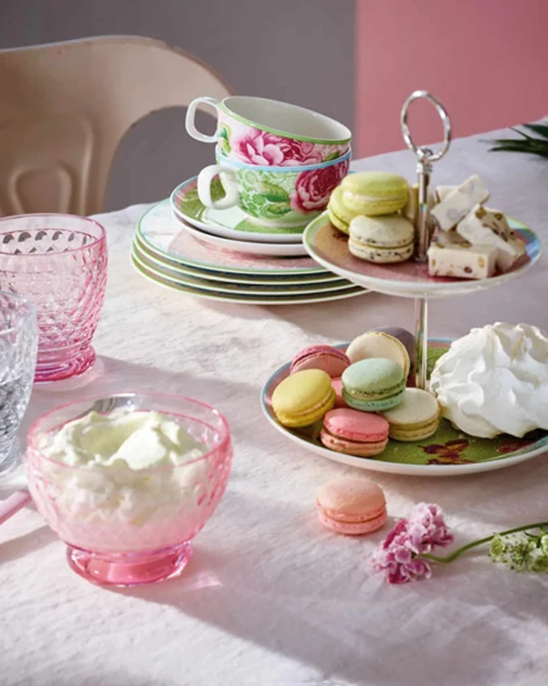 Villeroy & Boch Boston Coloured Weißwein- & Sektgläser Set 12er Set Rosa 8