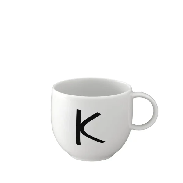 Becher K Letters In Weiß 1