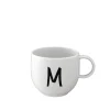 Becher M Letters In Weiß 8
