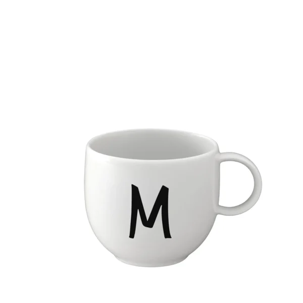 Becher M Letters In Weiß 1