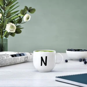 Becher N Letters In Weiß 6