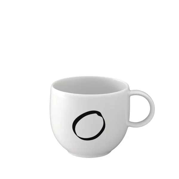 Becher O Letters In Weiß 1