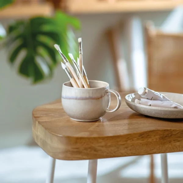 Kaffeetasse Perlemor Sand In Beige 4