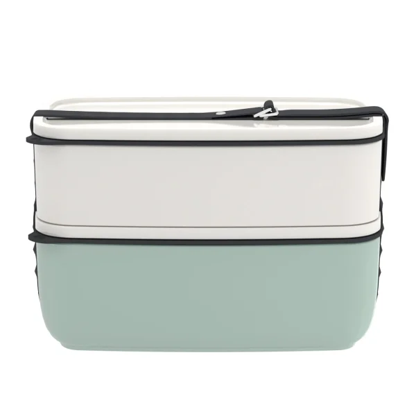 Lunchbox Set Eckig To Go & To Stay In Weiß 4