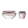 Salat-Set, 2tlg To Go Rosé In Rosa 17