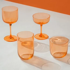 Sektschale / Dessertschale, Set 2tlg Like Apricot In Orange 9