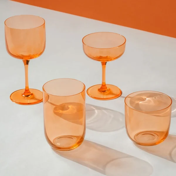 Sektschale / Dessertschale, Set 2tlg Like Apricot In Orange 4