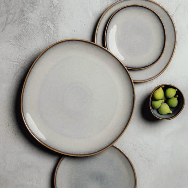 Servierplatte Lave Beige In Beige 3