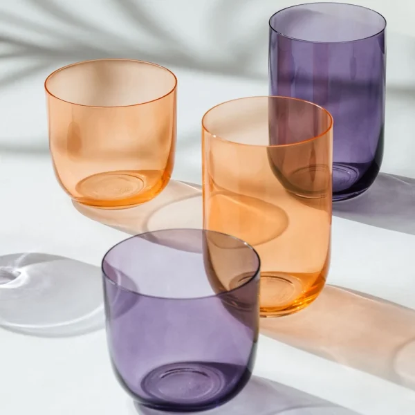 Wasserglas, Set 2tlg Like Apricot In Orange 4