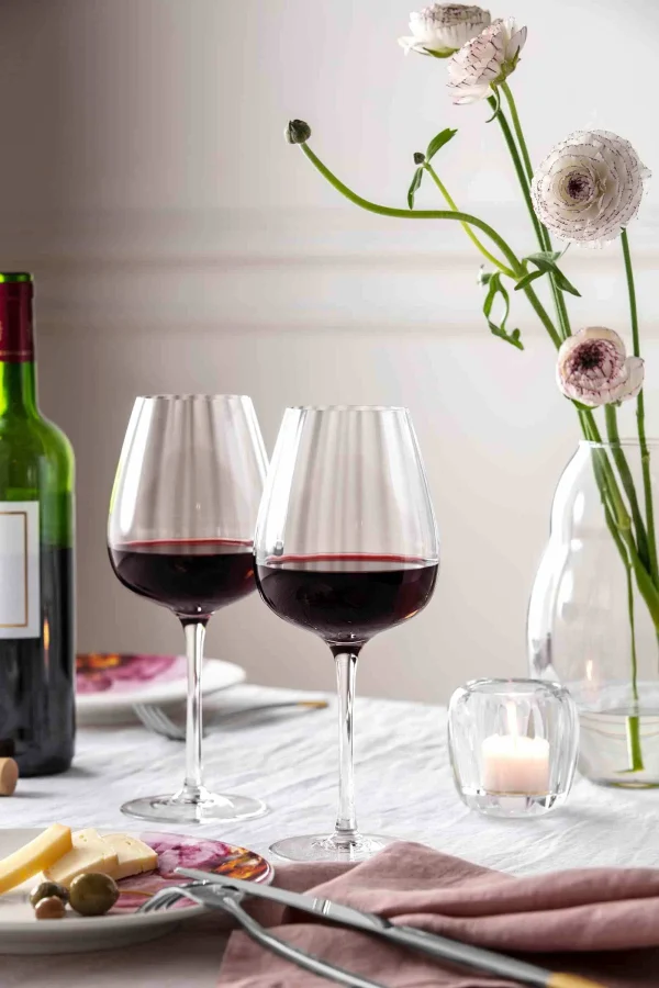 Villeroy & Boch 12er Set Wein- Und Sektgläserset Rose Garden In Transparent 12