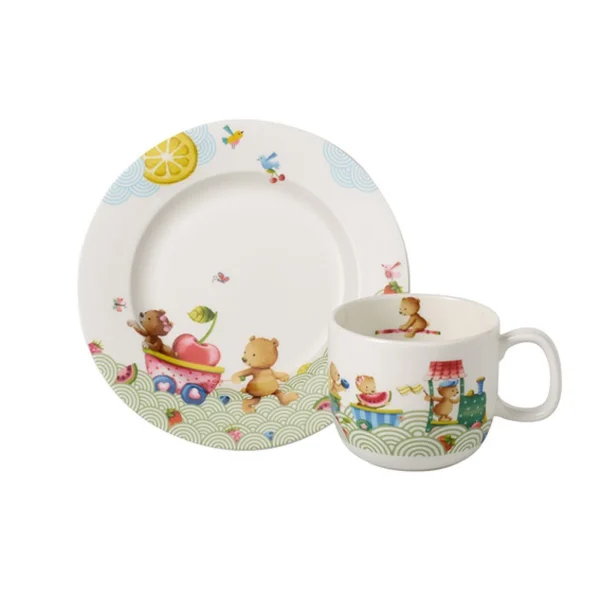 Villeroy & Boch 2er Set Frühstücksset Hungry As A Bear In Bunt 1