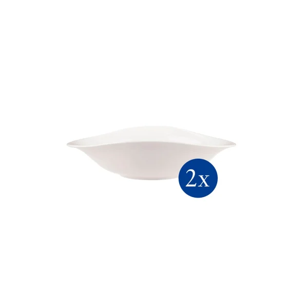 Villeroy & Boch 2er Set Pastaschalen Vapiano 900 Ml In Weiß 1