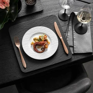 Villeroy & Boch 2er Set Servierplatten Manufacture Rock In Schwarz 30