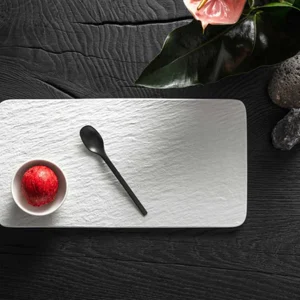 Villeroy & Boch 2er Set Servierplatten Manufacture Rock In Weiß 13
