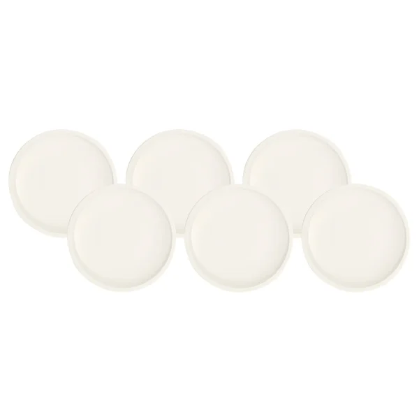 Villeroy & Boch 6er Set Brotteller Artesano Original ø 16 Cm In Weiß 1