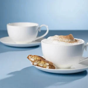 Villeroy & Boch 6er Set Kaffee/Teeuntertasse Royal ø 15.0 Cm In Weiß 15
