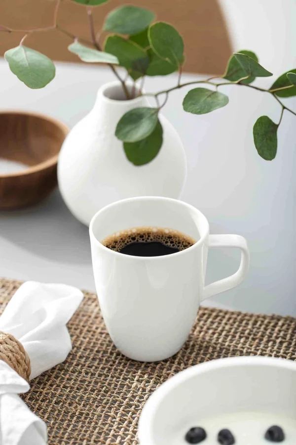 Villeroy & Boch 6er Set Kaffeebecher Artesano Original 380 Ml In Weiß 4