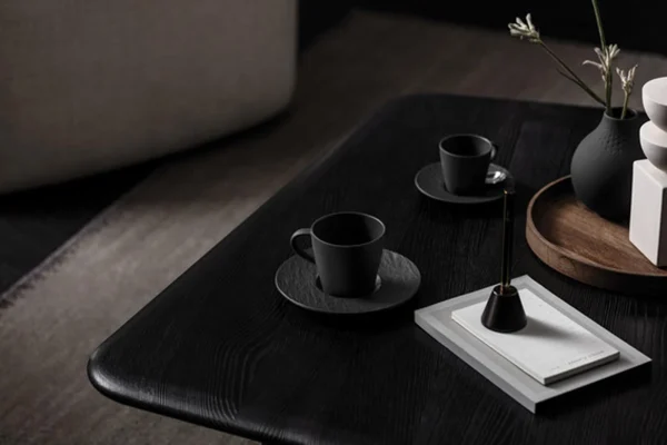 Villeroy & Boch 6er Set Kaffeeuntertasse Manufacture Rock Ø 15,4 Cm In Schwarz 5