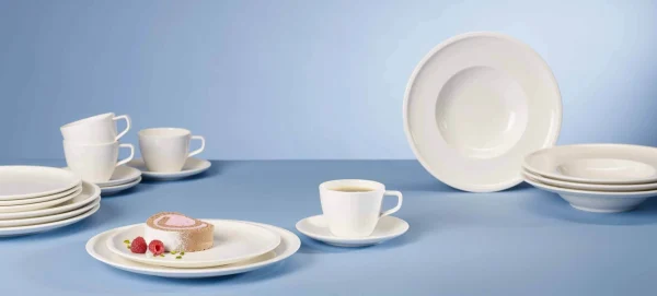 Villeroy & Boch 6er Set Kaffeeuntertassen Artesano Original ø 16 Cm In Weiß 5