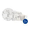 Villeroy & Boch 8er Set Kombiservice Marmory In Weiß 11