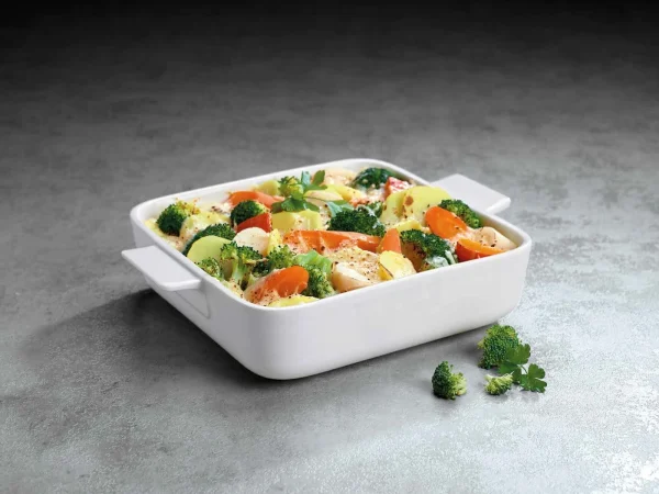 Villeroy & Boch Auflaufform Clever Cooking 21 X 21 Cm In Weiß 3