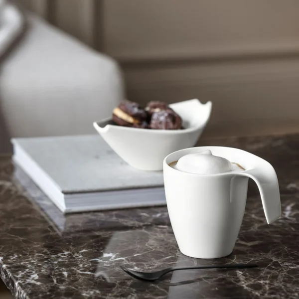 Villeroy & Boch Becher Mit Henkel Flow In Weiß 3