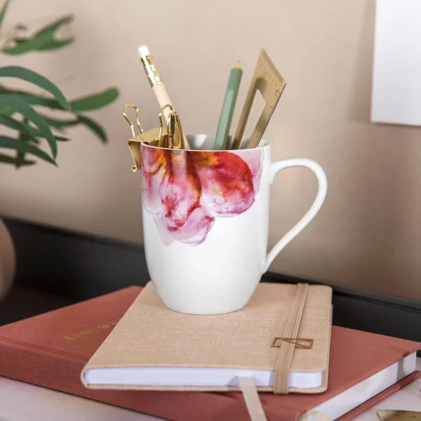 Villeroy & Boch Becher Mit Henkel Rose Garden In Rosa 4
