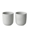 Villeroy & Boch Becher Set 2tlg. Manufacture Collier Blanc In Weiß 8