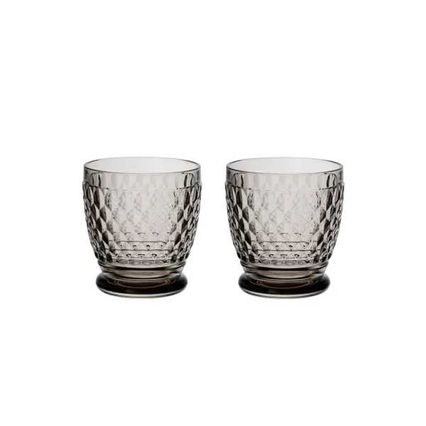 Villeroy & Boch Becher Smoke Set 2tlg. Boston Coloured In Grau 1