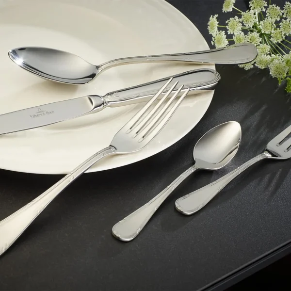 Villeroy & Boch Besteck-Set, 5-teilig Kreuzband Septfontaines In Silber/platin 3