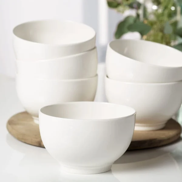 Villeroy & Boch Bol Set 6tlgEC Basic White In Weiß 3
