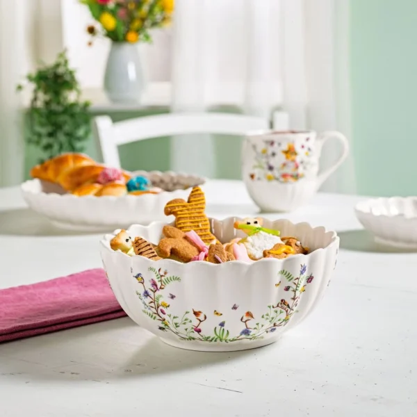 Villeroy & Boch Bowl Spring Fantasy In Grün|weiß 3