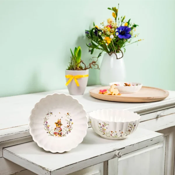Villeroy & Boch Bowl Spring Fantasy In Grün|weiß 4