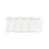 Villeroy & Boch Frühstücksteller Quadratisch Set 4tlg. NewWave In Weiß 13