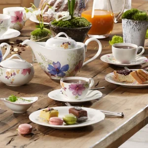 Villeroy & Boch Frühstücksuntertasse Mariefleur Gris Basic In Bunt 7