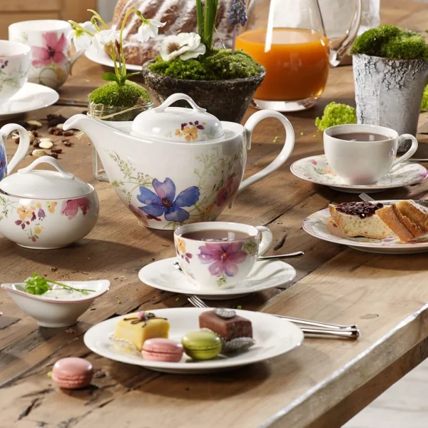 Villeroy & Boch Frühstücksuntertasse Mariefleur Gris Basic In Bunt 3